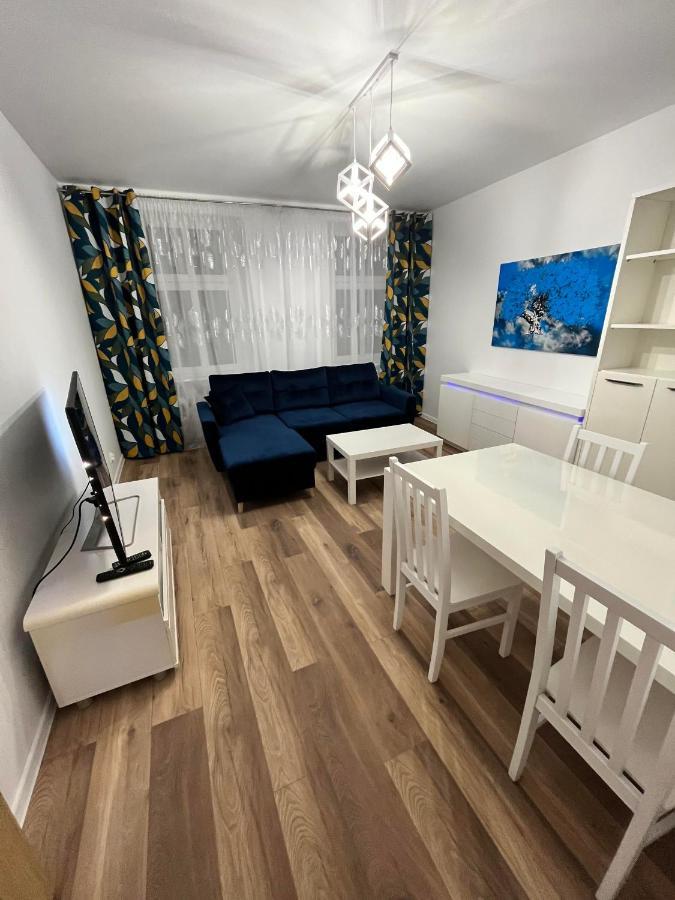 Luksusowy Apartament Przy Dworcu Szczecin Exteriör bild