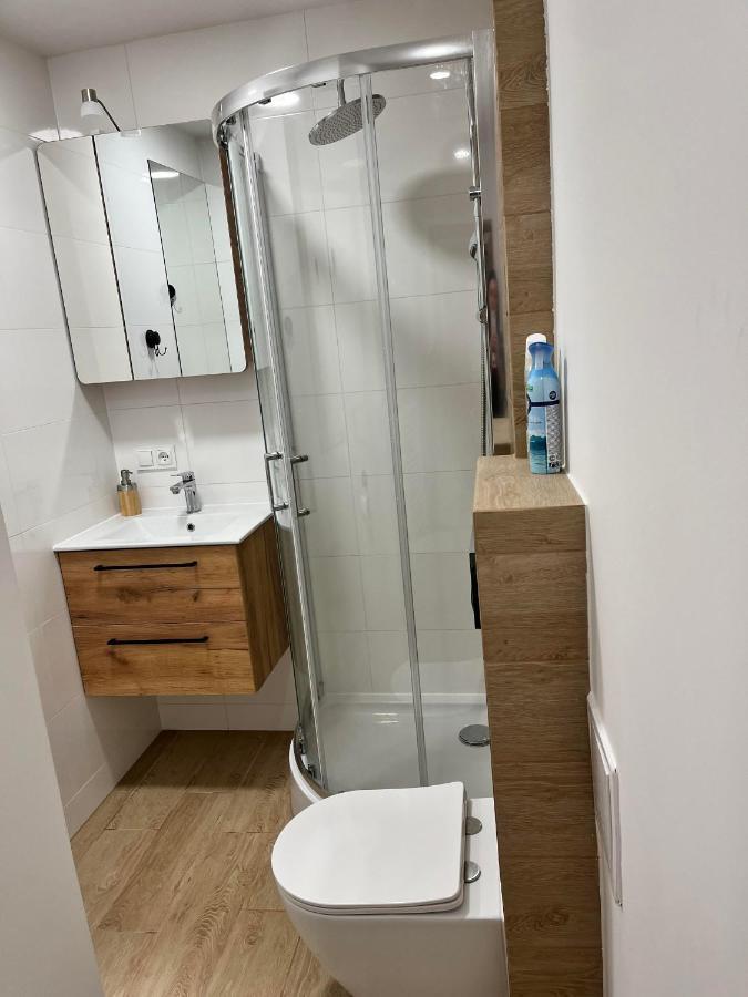Luksusowy Apartament Przy Dworcu Szczecin Exteriör bild