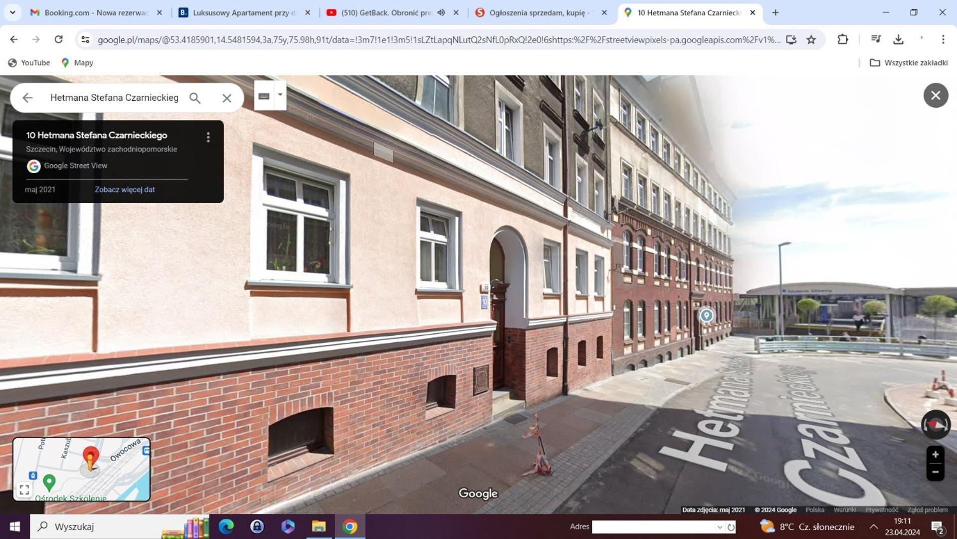 Luksusowy Apartament Przy Dworcu Szczecin Exteriör bild