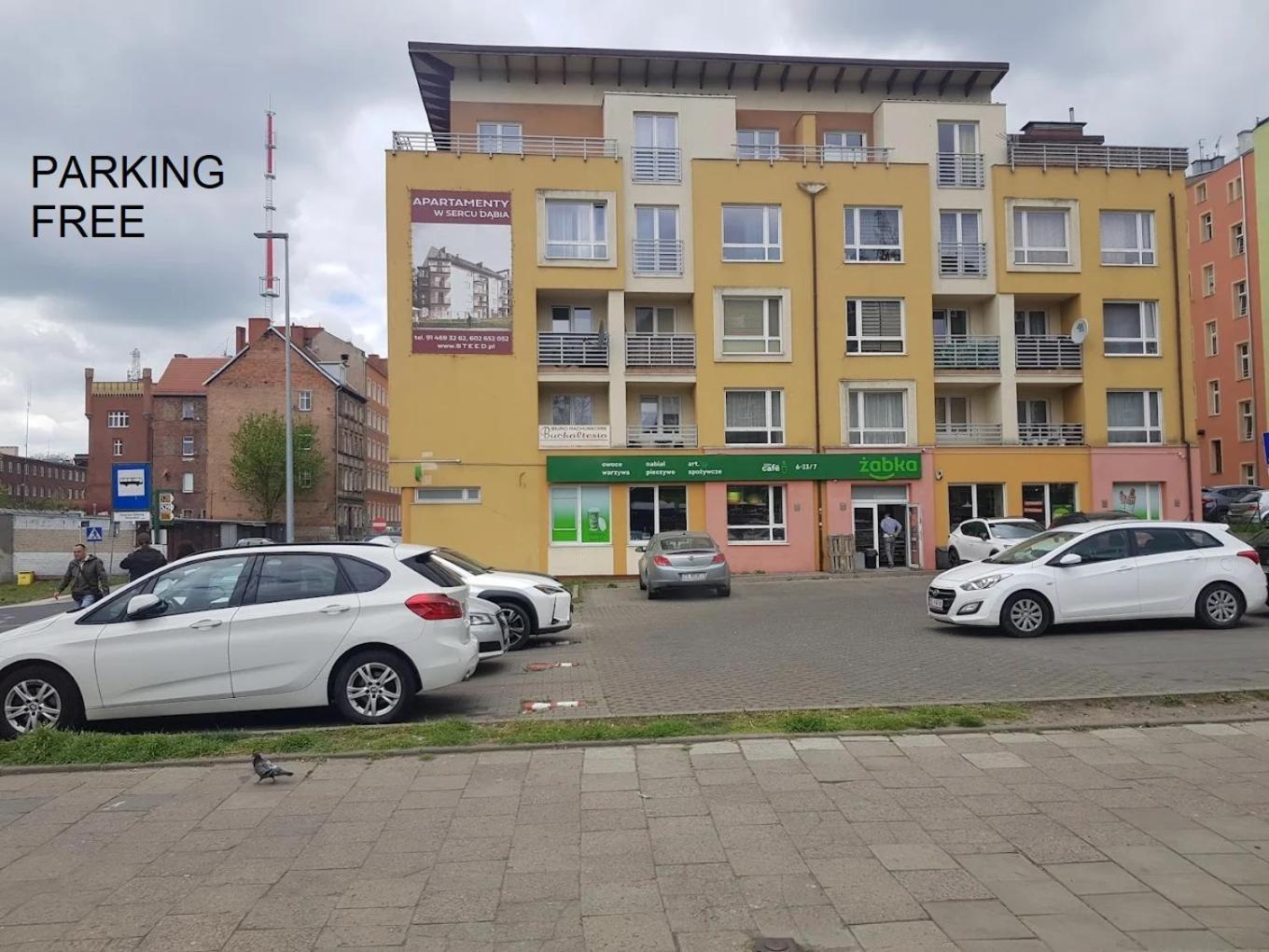 Luksusowy Apartament Przy Dworcu Szczecin Exteriör bild